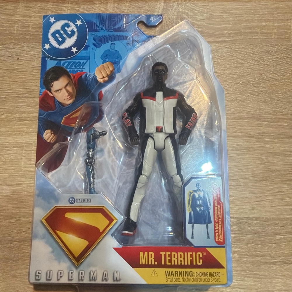 DC Comics Superman Mr.Terrific Action Figure 6"